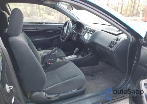 2005 Honda Civic Ex z USA, uszkodzony, nr VIN 1HGEM22955L075978